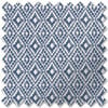 Aztec, Indigo - Twist&Fit Roman Blind